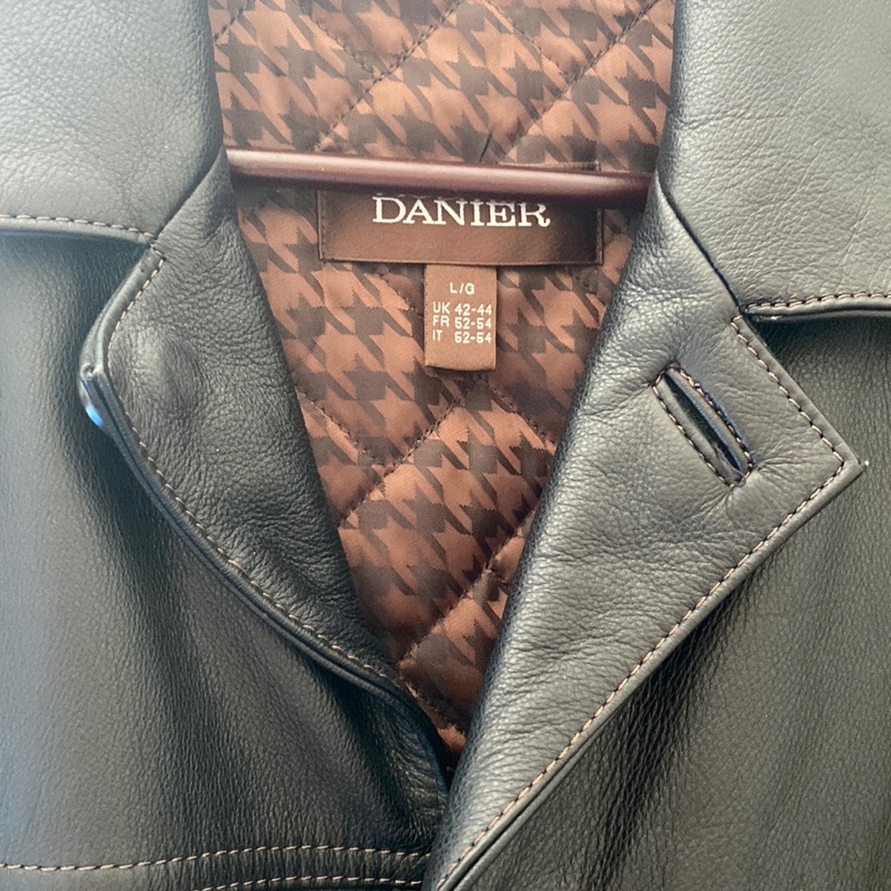 Men’s Large Daniel Leather Coat